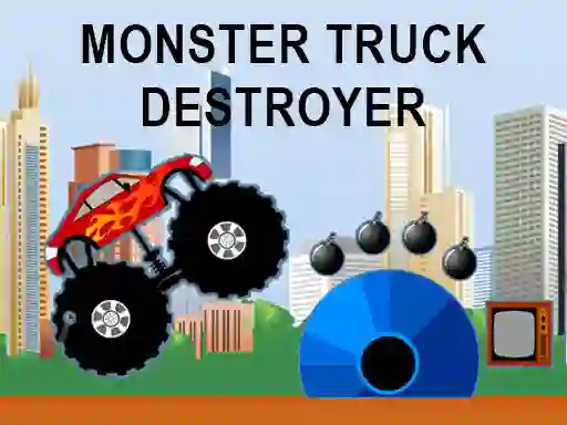 Hra Monster truck destroyer