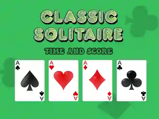 Hra Classic Solitaire: Time and Score
