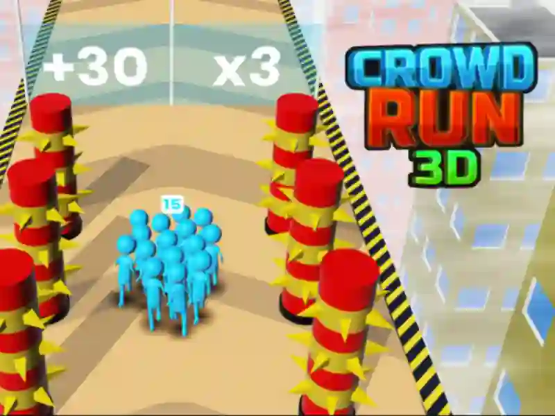 Hra Crowd Run 3D