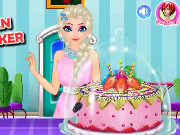 Hra Ice queen royal baker