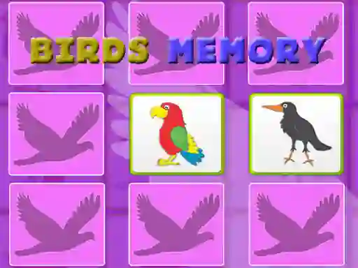 Hra Kids Memory With Birds