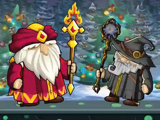 Hra Wizard Santa Jump