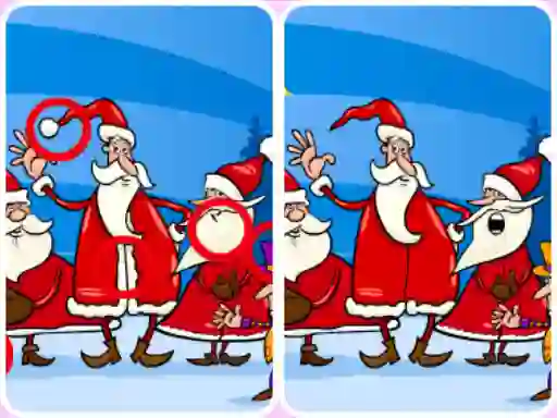 Hra Christmas Photo Differences-2