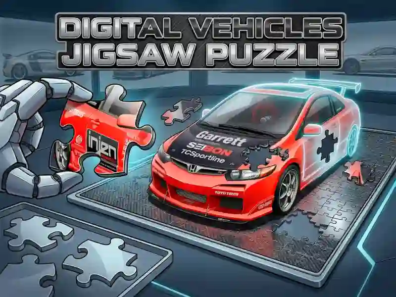 Hra Digital Vehicles Jigsaw Puzzle