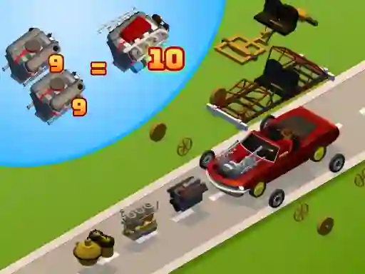 Hra Idle Drive: Merge, Upgrade, Drive
