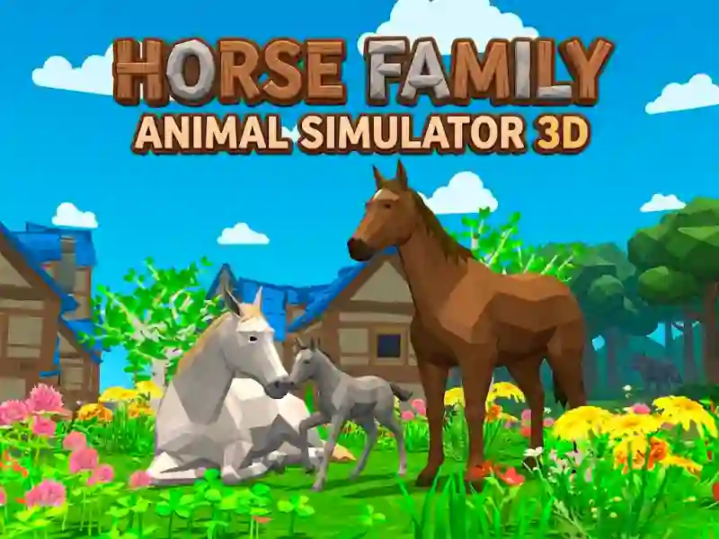 Hra Horse Family Animal Simulator 3D