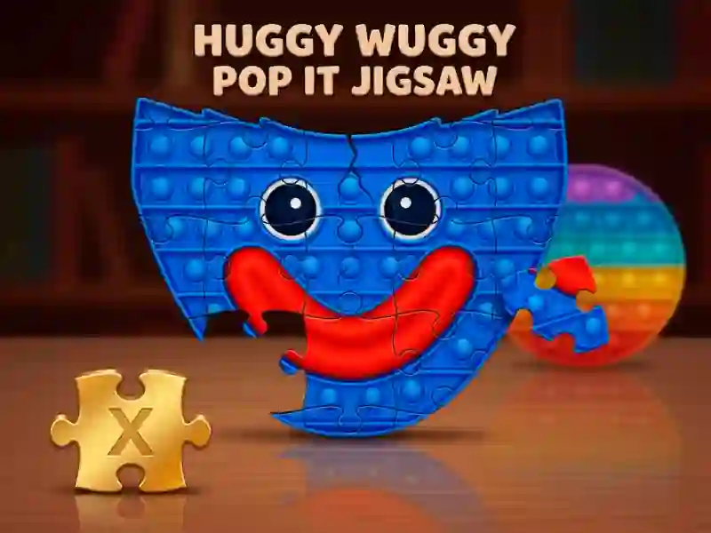 Hra Huggy Wuggy Pop It Jigsaw