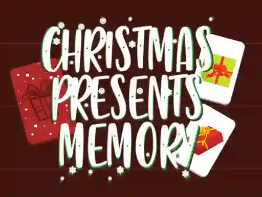 Hra Christmas Presents Memory