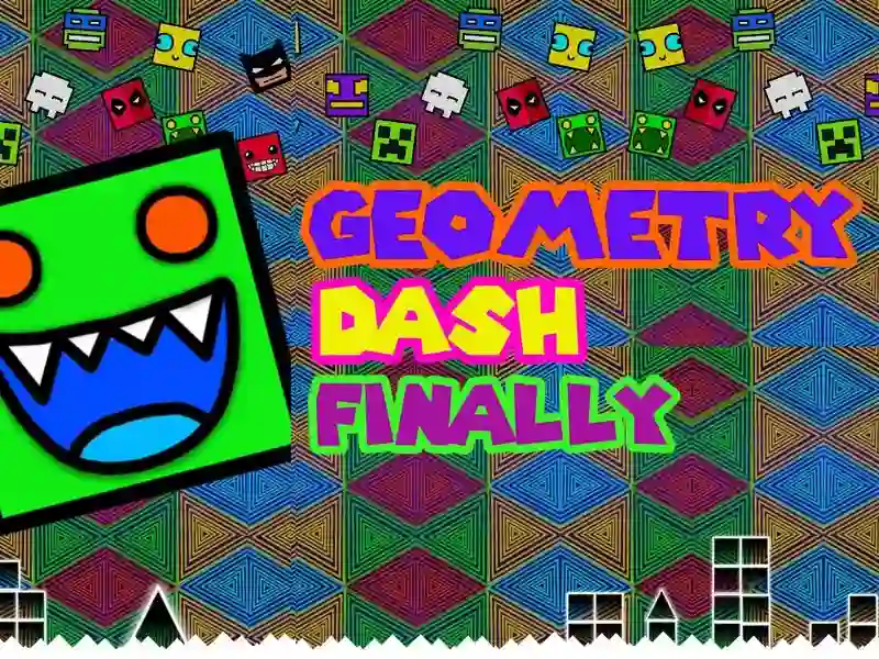 Hra Geometry Dash Finally