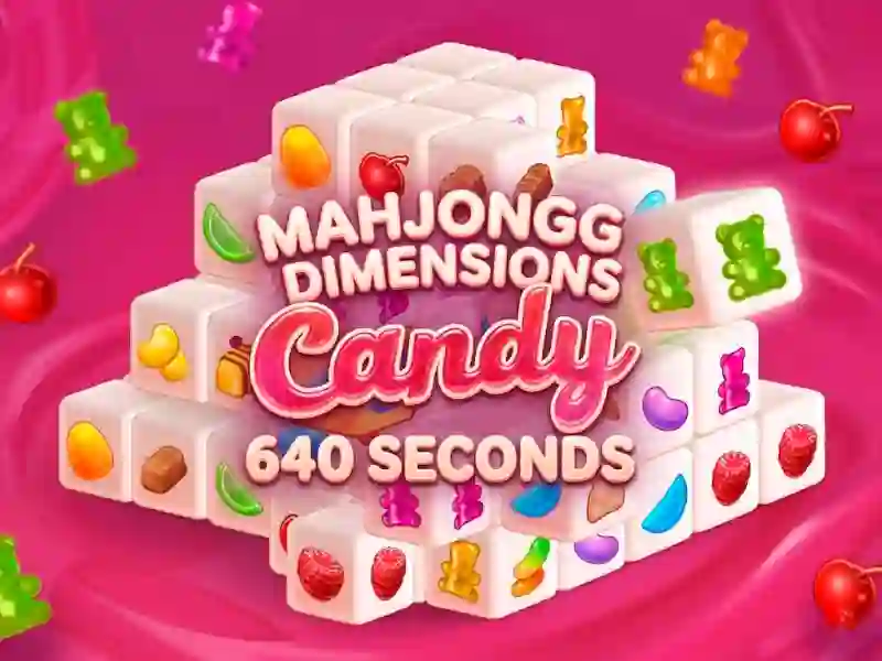 Hra Mahjongg Dimensions Candy 640 seconds