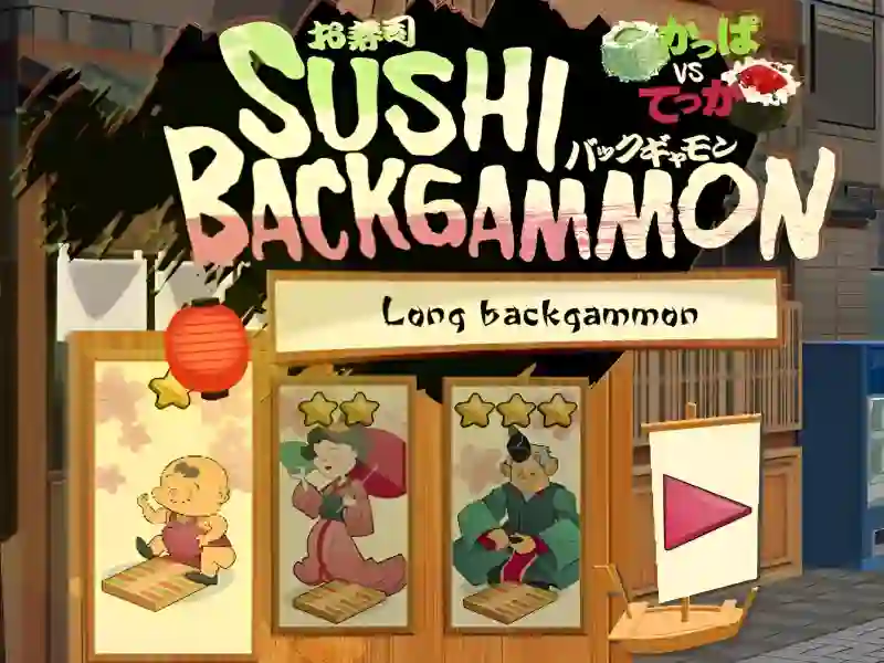 Hra Sushi Backgammon