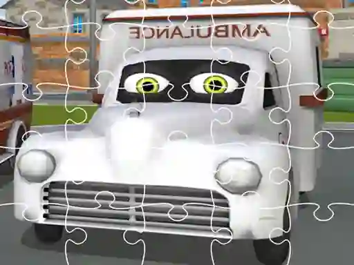 Hra Ambulance Trucks Jigsaw