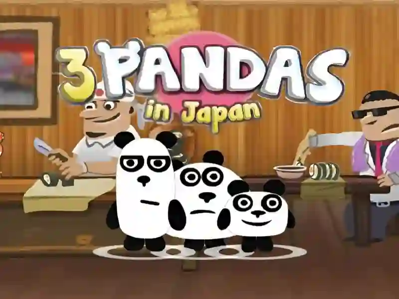 Hra 3 Pandas In Japan HTML5