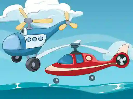 Hra Funny Helicopter Memory