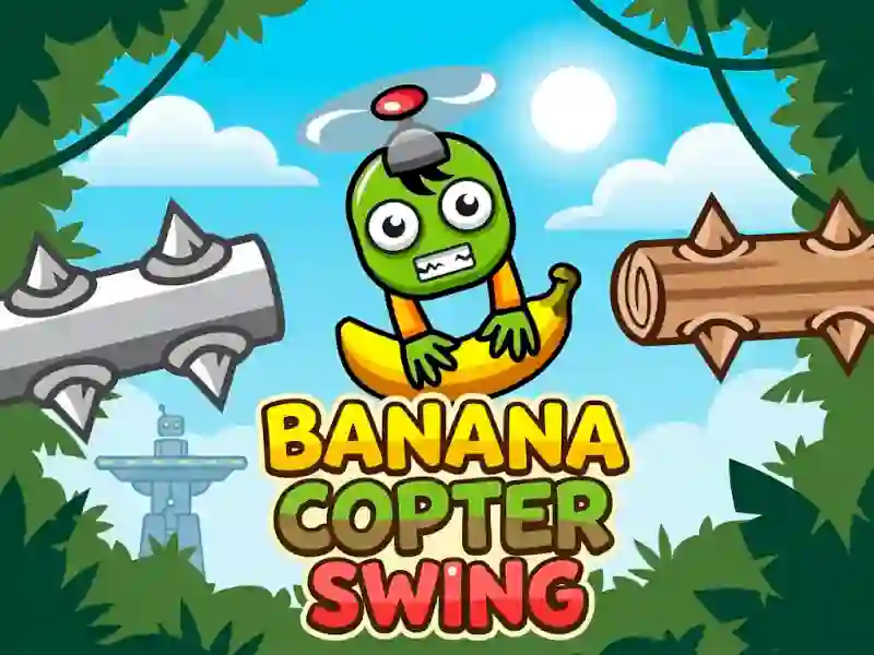 Hra Banana Copter Swing