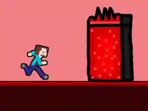 Hra Steveman Lava World