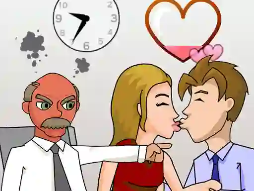 Hra Secret Office Kissing