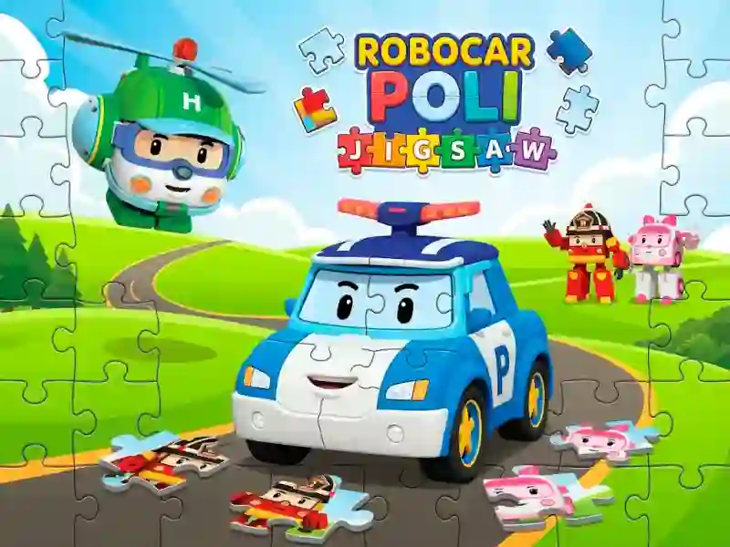 Hra Robocar Poli Jigsaw