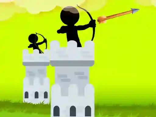 Hra Stickman Archer Castle