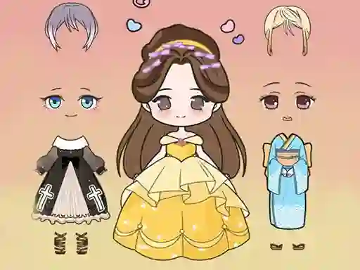 Hra Vivi Doll Dress Up