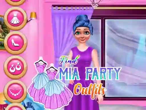 Hra Find Mia Party Outfits