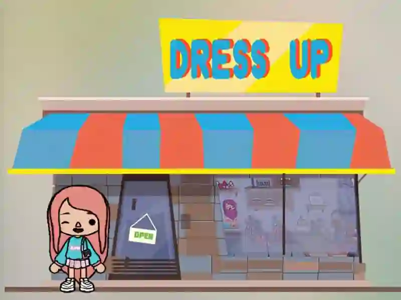 Hra Dress up Toca Boca Fan