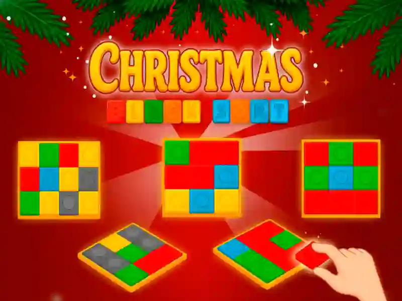 Hra Christmas Blocks Sort