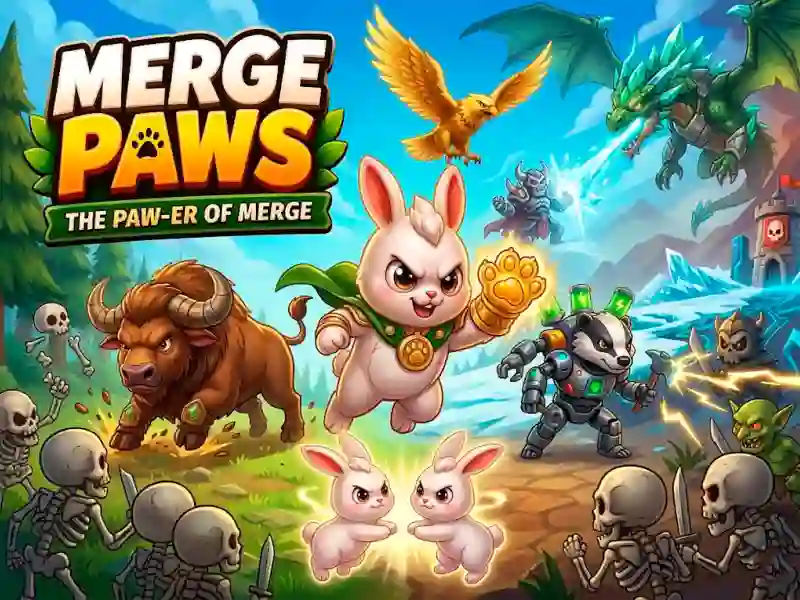 Hra Merge Paws