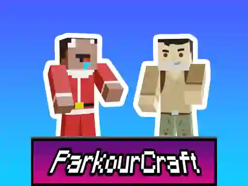 Hra Parkour Craft Noob Steve