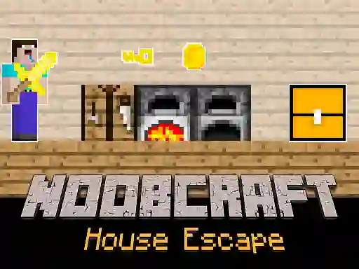 Hra Noobcraft House Escape