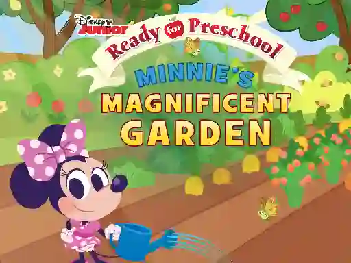 Hra Ready For Preschool Minnie's Magnificent Garden
