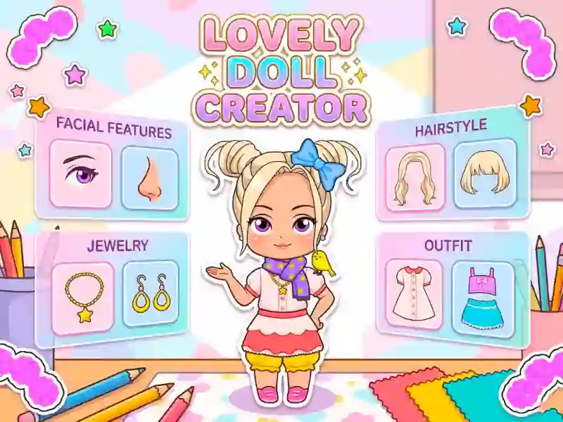 Hra Lovely Doll Creator