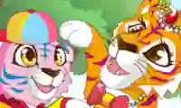Hra Mommy and Baby Tiger