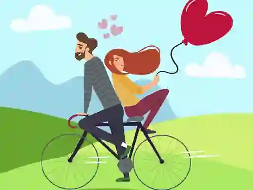 Hra Couple in Love Jigsaw