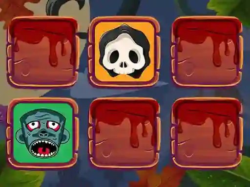 Hra Halloween Faces Memory
