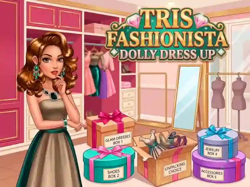 Hra Tris Fashionista Dolly Dress Up