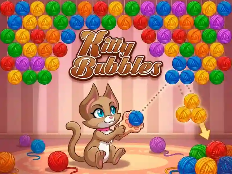 Hra Kitty Bubbles