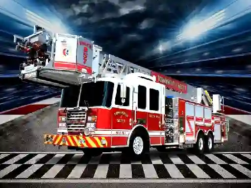 Hra Fire Trucks Puzzle