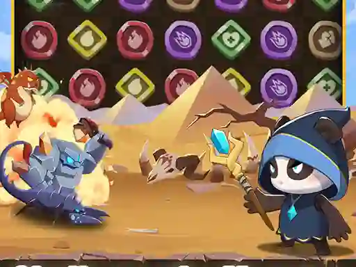 Hra Legend of Panda Match 3 & Battle