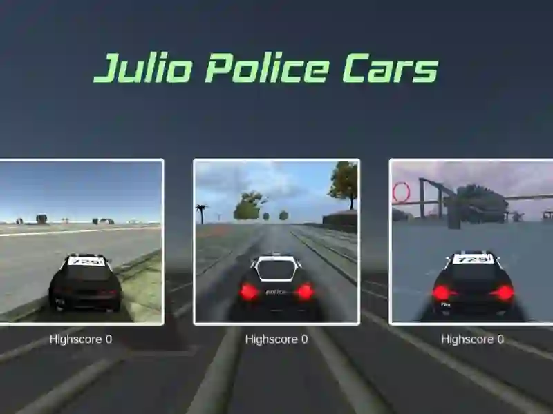 Hra Julio Police Cars