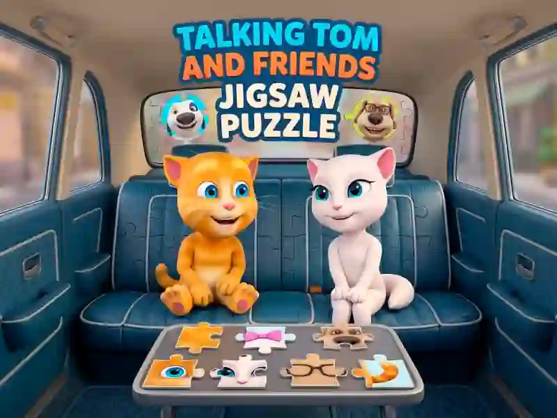 Hra Talking Tom and Friends Jigsaw Puzzle