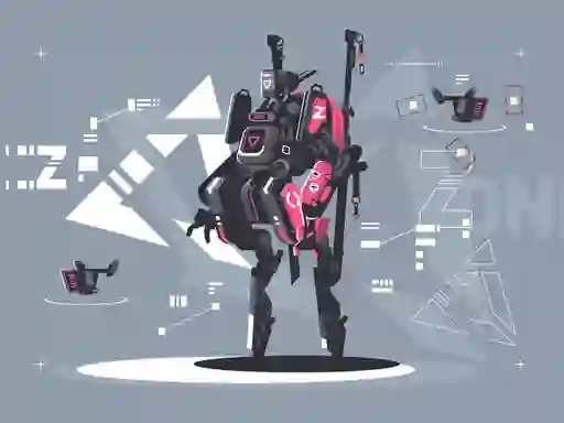 Hra Alien Robot Warrior Hidden