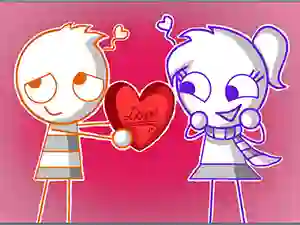 Hra Valentines Hidden Stars
