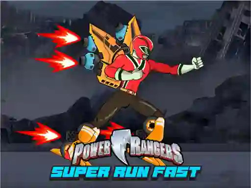 Hra Power Rangers Super Run Fast