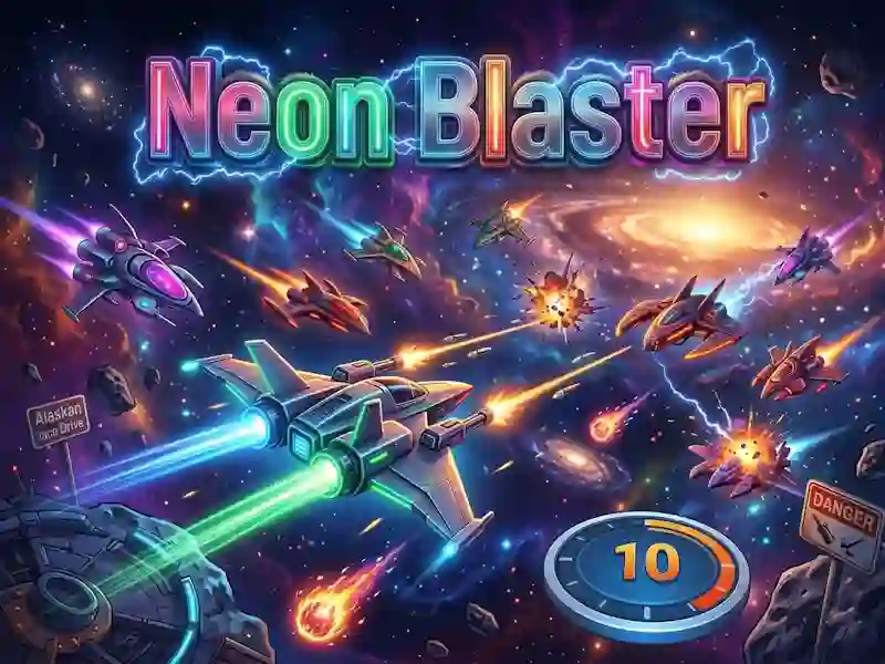 Hra Neon Blaster