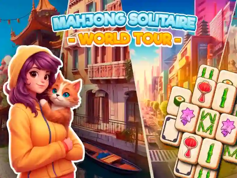 Hra Mahjong Solitaire: World Tour