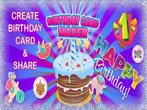 Hra Birthday Card Maker