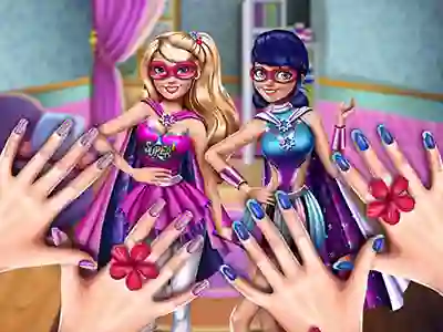 Hra Princess Superheroes: Beauty Salon