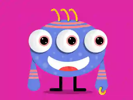 Hra Cute Little Monsters Memory