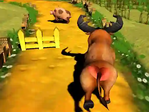 Hra Escaped Bull
